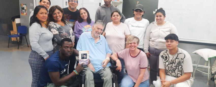 Foto de grupo formadores ECOM i alumnos Casal dels Infants