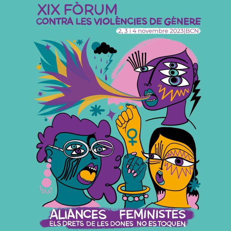  Cartel XIX foro contra las violencias de género