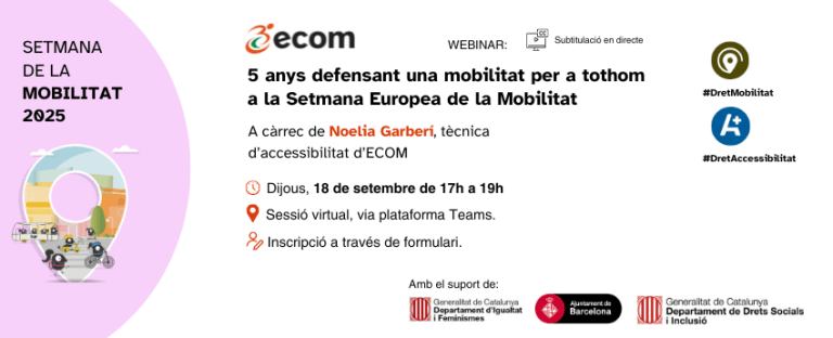 Flyer promocional del webinar
