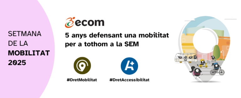 Flyer promocional del webinar d'ECOM el 18 de setembre