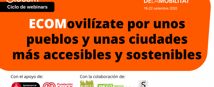 Cartel del ciclo de webinars