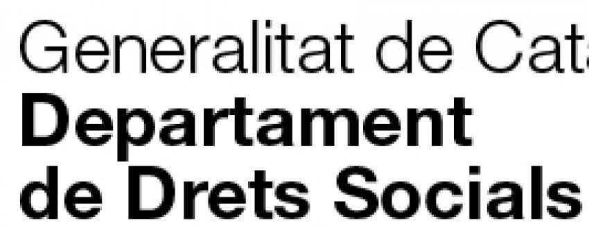 Logotip del departament de Drets Socials de la Generalitat de Catalunya