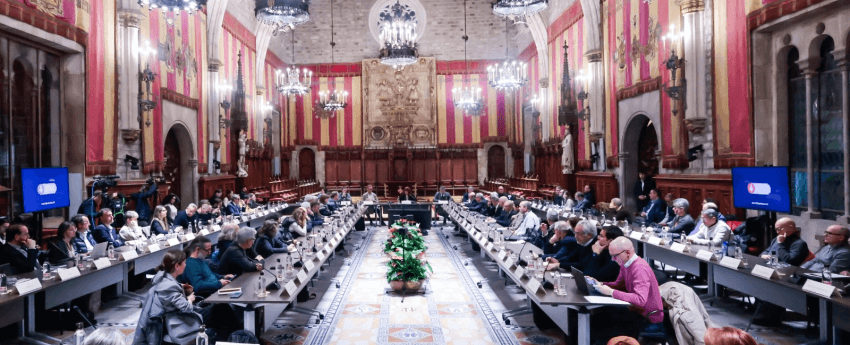 sala de l'Ajuntament de Barcelona