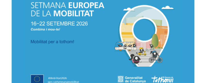 banner promocional de la Setmana Europea de la Mobilitat