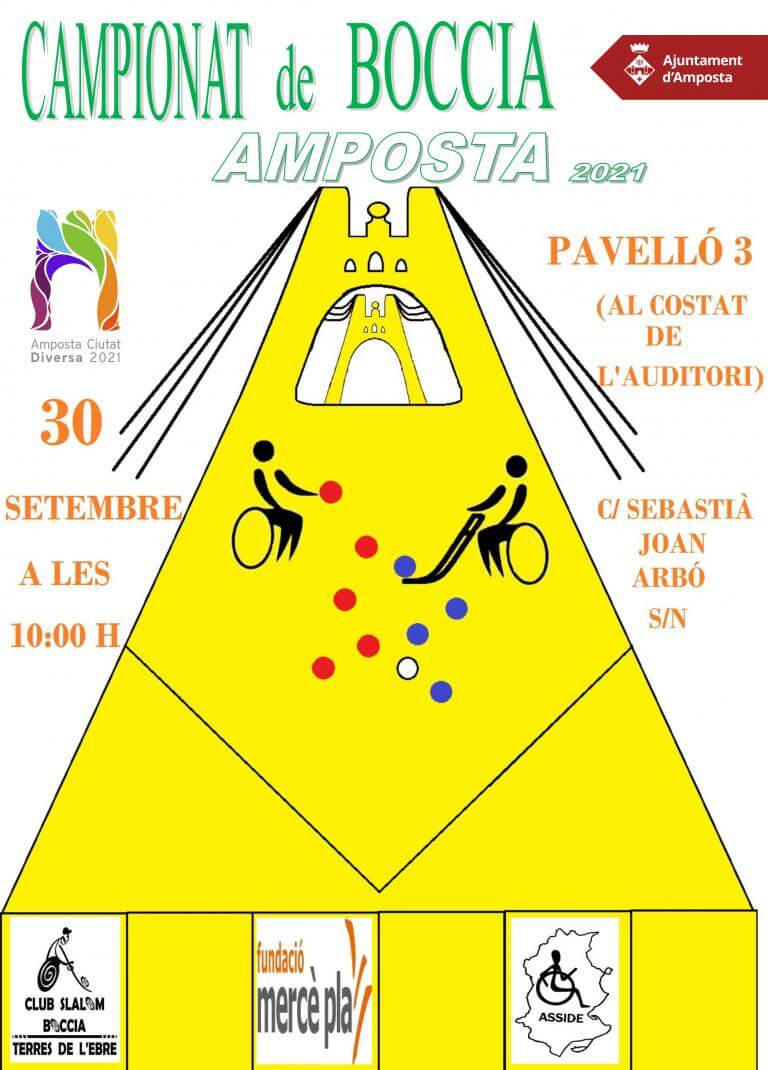 Campeonado de Boccia ecom.cat Borramos barreras. Creamos