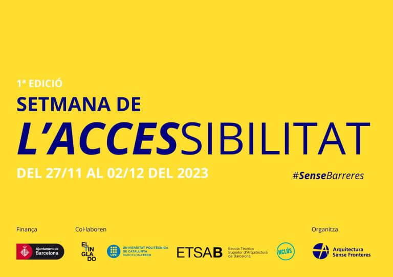 Flyer Setmana de l'Accessibilitat 