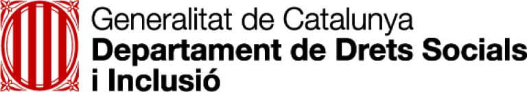 Logotip Departament Drets Socials i Inclusió de la Generalitat de Catalunya