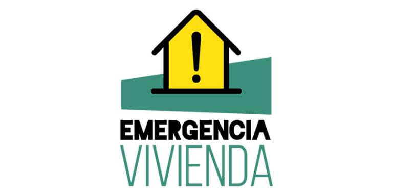Logo del manifiesto #EmergenciaVivienda